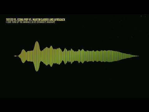 Tiesto vs. Icona Pop vs. Martin Garrix, Afrojack - Love Turn Up The Animals 10:35 (Stamex75 Mashup)