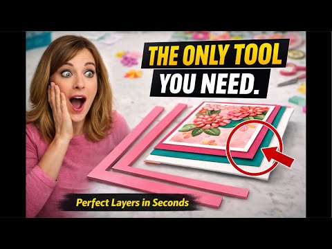 The Only Card Making Tool You’ll Need in 2026 – Perfect Layers Every Time