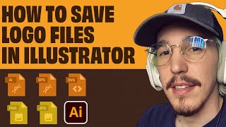 How To Properly Save & Export Adobe Illustrator Logo Files [Tutorial]