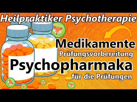Heilpraktiker Psychotherapie: Diese 5 PSYCHOPHARMAKA (Medikamente) PRÜFUNGSINHALTE musst DU wissen!