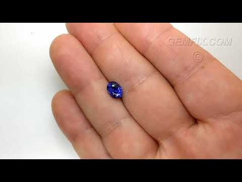 Unheated Color Change Natural Sapphire Blue to Purple Oval “Portuguese” Cut | 2.44cts | #11-1306