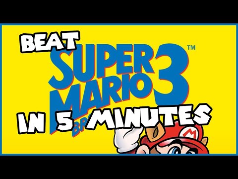 How to beat Super Mario Bros. 3 in 5 Minutes or less.