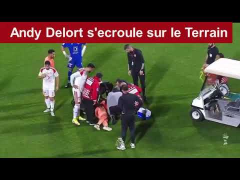 Andy Delort victime d'un malaise cardiaque