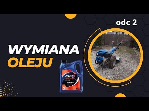 BCS 740 PowerSafe wymiana olejów silniki i skrzyni biegów. Jak wymienić olej?