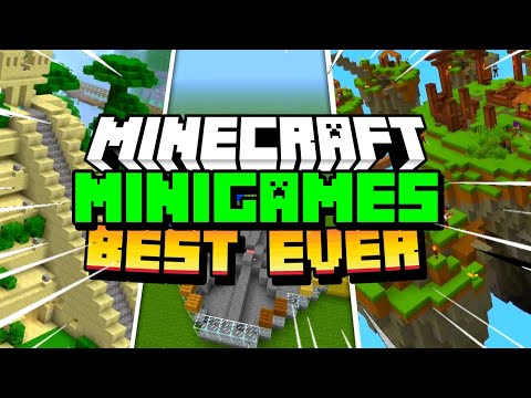 RACING RAFTAAR - Best Minigames Map For Minecraft Pocket Edition | All Minigames in One Map