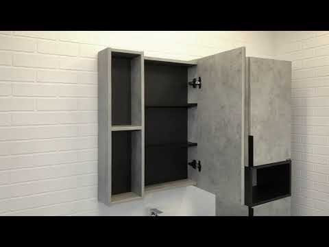 Обзор мебели Comforty Франкфурт 60 бетон светлый Обзор мебели Comforty Франкфурт 60 бетон светлый