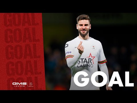 GOAL! Mario González maakt de 0 - 1 tegen KVC Westerlo