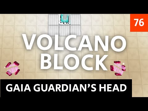 GAIA GUARDIAN'S HEAD 🔥 Minecraft Volcano Block #76