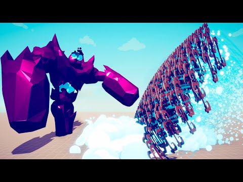DIAMOND GOLEM vs EVERY GOD - Totally Accurate Battle Simulator TABS