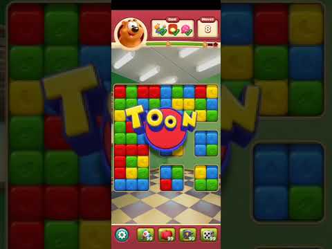 Toon Blast Level 1912 No Boosters Series