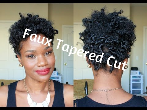 Fake A Tapered Cut Without Scissors