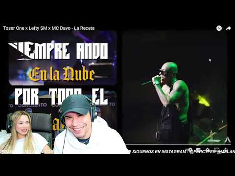 Toser One x Lefty SM x MC Davo - La Receta || REACCIÓN