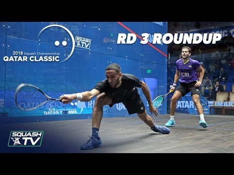 Squash: Round 3 Roundup - Qatar Classic 2018