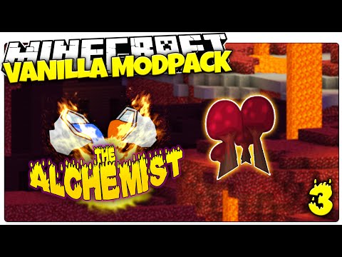 Minecraft | Magic Nether Wart! | ALCHEMIST #3 | Skyblock Vanilla Mod Pack (Minecraft Vanilla Mods)