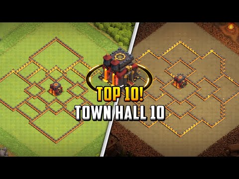 TOP 10! Town Hall 10 (TH10) Hybrid/Farming Base Layout + Copy Link 2024 | Clash of Clans