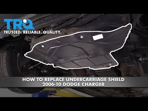 How to Replace Engine Splash Shield 2006-10 Dodge Charger