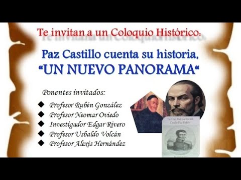 Coloquio Histórico Paz Castillo cuenta su historia (IV Congreso de historia) 2025.
