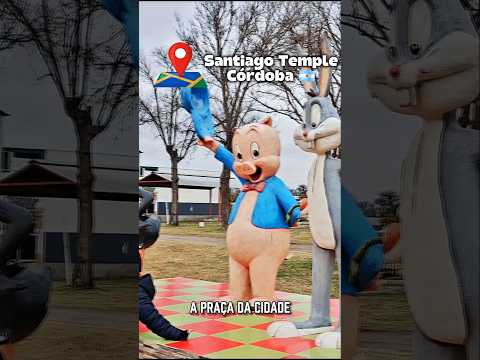 Santiago Temple,  Córdoba,  Argentina.  Um museu a céu aberto de personagens variados.  Curioso.