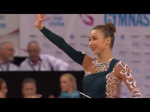 Viktoria Mazur ribbon music and performance 2015 World Championships AA