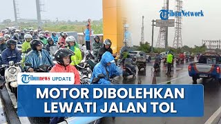 Banjir Jakarta Utara Picu Macet Parah, Polisi Bolehkan Pengendara Sepeda Motor Lewat Tol Dalam Kota