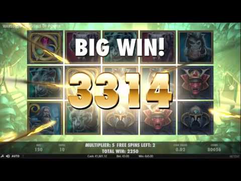 Warlords Slot- €3 Bet - Super Mega Win - NetEnt