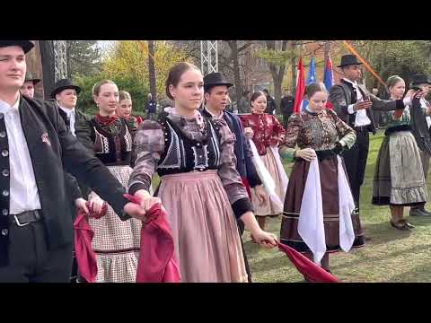 Angyalföldi Vadrózsa Táncegyüttes Ifjú Vadak csoportja 2023. március 15-i műsora