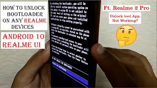 How to Unlock Bootloader on any Realme Device without In-depth test | Android 10 | Realme UI | 2 Pro