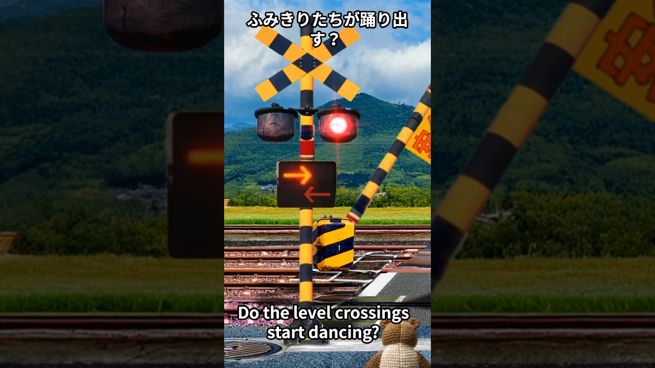 RAILROAD CROSSING SECRETS You Never Knew Existed!【踏切アニメ】ふみきりスマイル