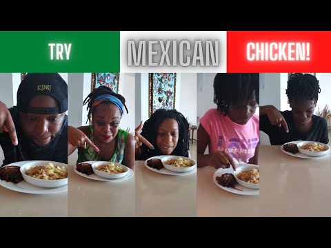 Trying MEXICAN STYLE CHICKEN Recipes With REAL MEXICANS!|POLL0 A LA MEXICANA
