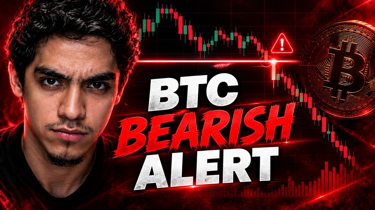 Alert🚨 Bitcoin Dropped Below Support (Live Trading)
