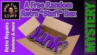 FREE STUFF! Ross sends me a Big Box O' RANDOM RETRO "Crap"!