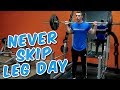 THURSDAY - LEG DAY BODYBUILDING WORKOUT