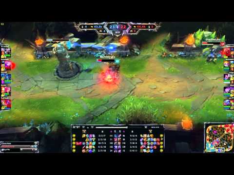League Of Ranked Assassinations, Ashe(adc) take-out clutch call on Zed!