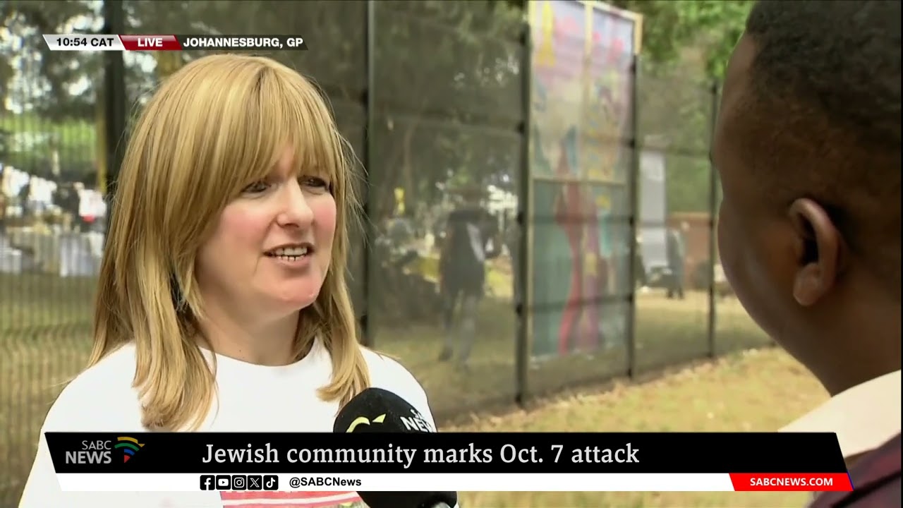Middle East Conflict I Jewish community in South Africa marks October 7 attack: Wendy Kahn
