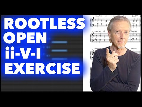 Pro Trick for 4 voice Pads & Comps | Rootless Open ii-V-I