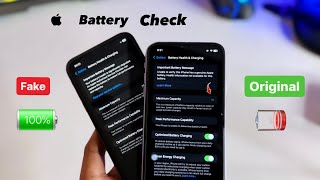 How to check iPhone Battery - Fake or Original 🔋🪫