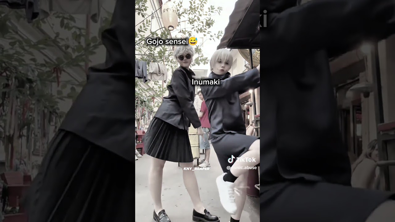 Demon slayer and Jujutsu kaisen funny cosplay moments #demonslayer #jujutsukaisen #cosplay #kny #jjk