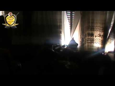 استهداف قناص من لواء الشهيد الشيخ أحمد ياسين لجنود النظام في مدينة داريا في ريف دمشق