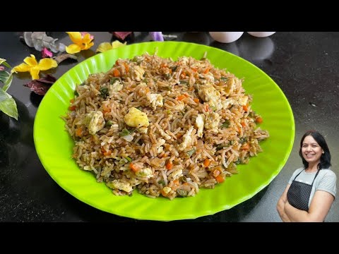 Egg Fried Rice Recipe | Restaurant Style Egg Fried Rice | Quick & Easy Rice Recipe