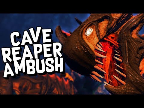 ARK Survival Evolved Ep #41 - REAPER CAVE!! (Aberration DLC)