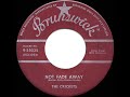 1957 Buddy Holly & the Crickets - Not Fade Away