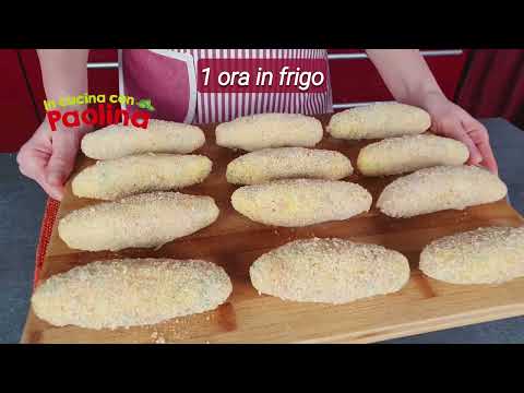 PANZAROTTI or Neapolitan croquettes. My husband's grandmother's foolproof recipe