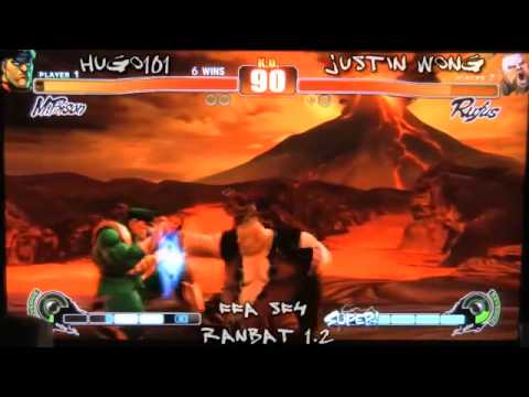 FFA SF4 RanBat 1-2(2-13-10) Hugo101 vs Justin Wong