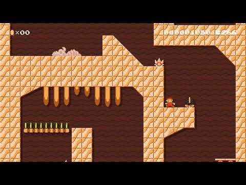 Spikeshell Sands (Super Mario Maker 2)