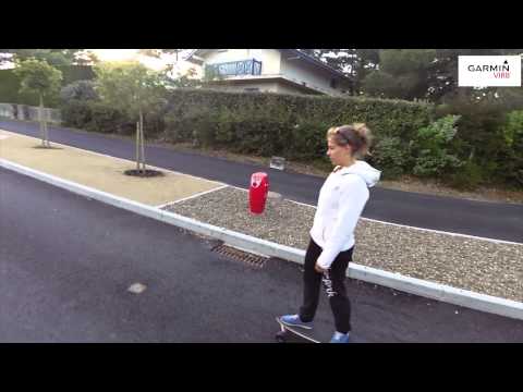 Longskate Capbreton Garmin VIRB testeur