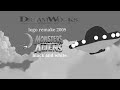 Dreamworks Animation Skg Logo Remake 2009 Monsters Vs Aliens Black And White