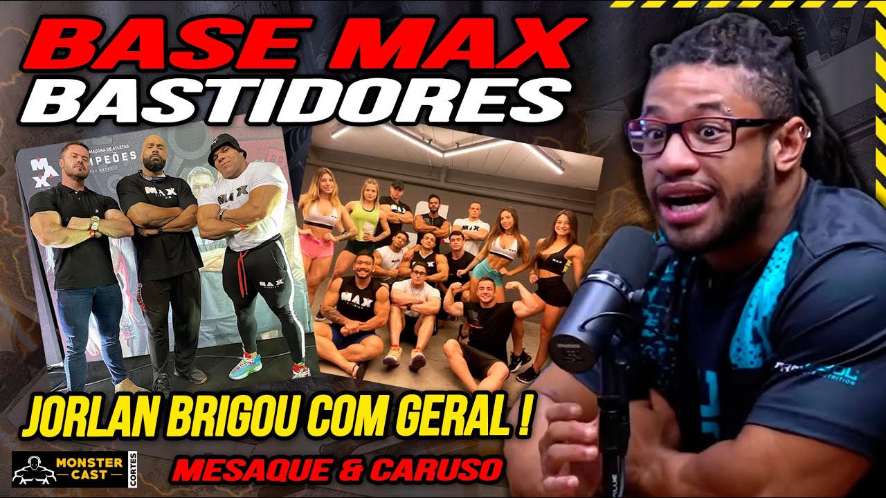 TRETAS NA BASE MAX !? TUDO QUE ACONTECEU NOS BASTIDORES ! | MESAQUE & CARUSO