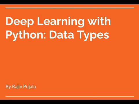 5  Deep Learning with PyTorch: Datatypes and often errors