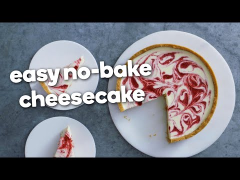 How to make a no-bake raspberry cheesecake