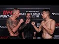 UFC Greenville: Weigh-in Faceoffs